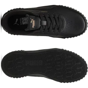 Puma CARINA 3.0 JR Dievčenská obuv na voľný čas, čierna, veľkosť 37