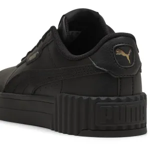Puma CARINA 3.0 JR Dievčenská obuv na voľný čas, čierna, veľkosť 37