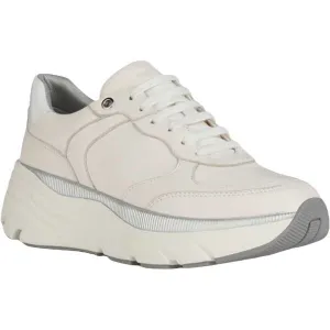 Cream women's sneakers Geox Diamanta - Women's