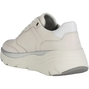 Cream women's sneakers Geox Diamanta - Women's