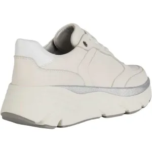 Cream women's sneakers Geox Diamanta - Women's