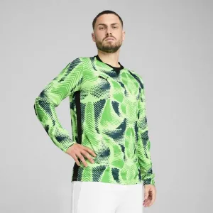 Puma TEAMTARGET GL LS JERSEY Pánsky brankársky dres, zelená, veľkosť