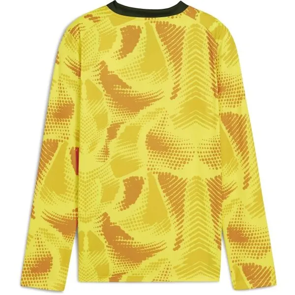 Puma TEAMTARGET GL LS JERSEY JR Detský brankársky dres, žltá, veľkosť