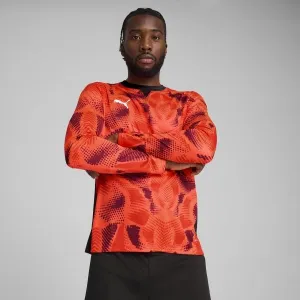 Puma TEAMTARGET GL LS JERSEY Pánsky brankársky dres, červená, veľkosť