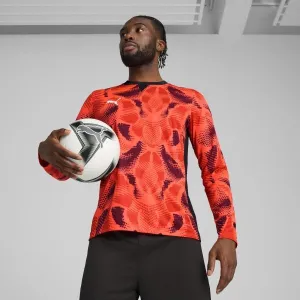Puma TEAMTARGET GL LS JERSEY Pánsky brankársky dres, červená, veľkosť