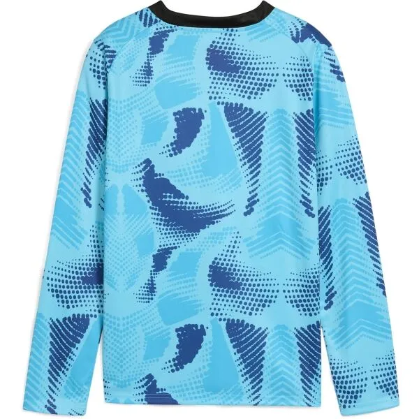 Puma TEAMTARGET GL LS JERSEY JR Detský brankársky dres, svetlomodrá, veľkosť