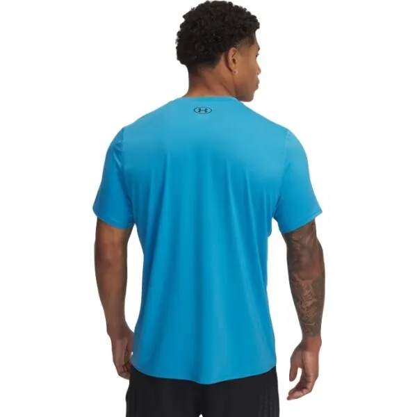 Under Armour HEATGEAR FITTED Pánske tričko, modrá, veľkosť L