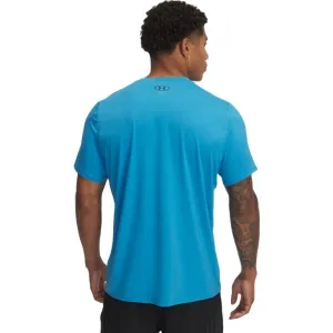 Under Armour HEATGEAR FITTED Pánske tričko, modrá, veľkosť L