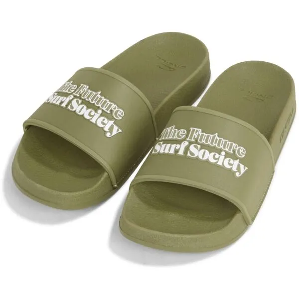 O'Neill THE FUTURE SURF SOCIETY Pánske šľapky, khaki, veľkosť