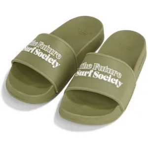 O'Neill THE FUTURE SURF SOCIETY Pánske šľapky, khaki, veľkosť