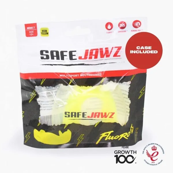SAFEJAWZ INTRO Chránič zubov, žltá, veľkosť