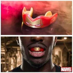 SAFEJAWZ MARVEL Chránič zubov, červená, veľkosť