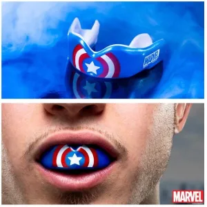 SAFEJAWZ MARVEL Chránič zubov, modrá, veľkosť