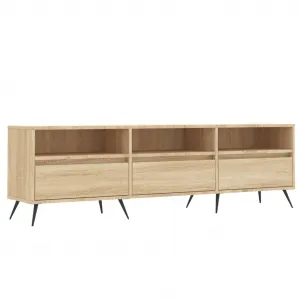vidaXL TV skrinka dub sonoma 150x30x44,5 cm, kompozitné drevo