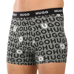 3PACK pánske boxerky HUGO viacfarebné (50532559 965) M, trenky