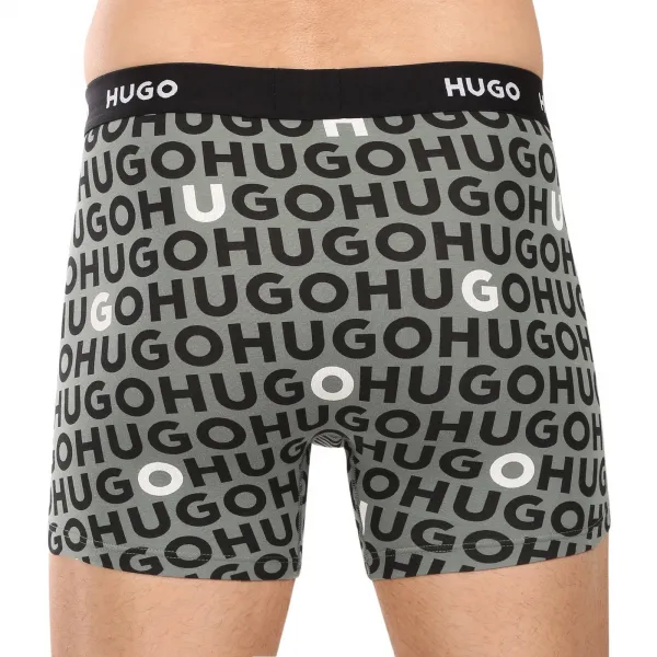3PACK pánske boxerky HUGO viacfarebné (50532559 965) M, trenky
