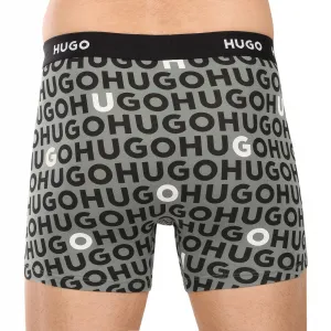 3PACK pánske boxerky HUGO viacfarebné (50532559 965) M, trenky