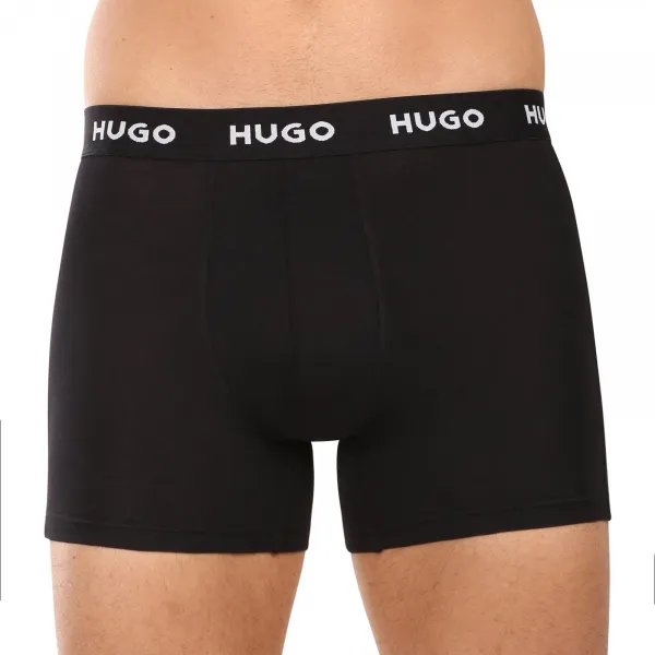 3PACK pánske boxerky HUGO viacfarebné (50532559 965) M, trenky