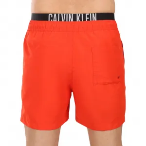 Pánske plavky Calvin Klein červené (KM0KM01093-XM8) M