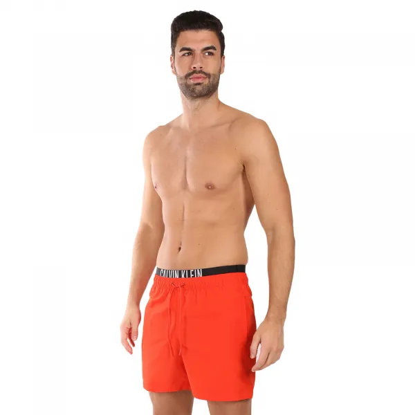 Pánske plavky Calvin Klein červené (KM0KM01093-XM8) M