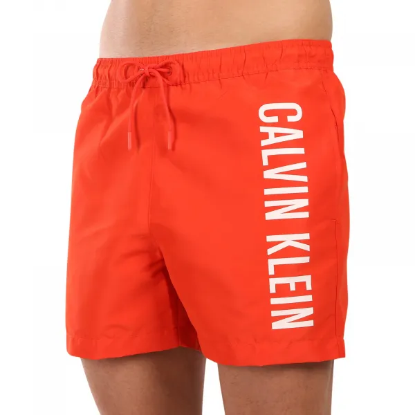 Pánske plavky Calvin Klein červené (KM0KM01092-XM8) M