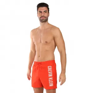 Pánske plavky Calvin Klein červené (KM0KM01092-XM8) M