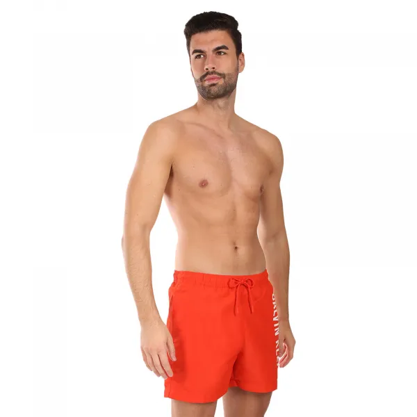Pánske plavky Calvin Klein červené (KM0KM01092-XM8) M