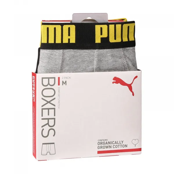2PACK pánske boxerky Puma viacfarebné (701226387 022) M, trenky