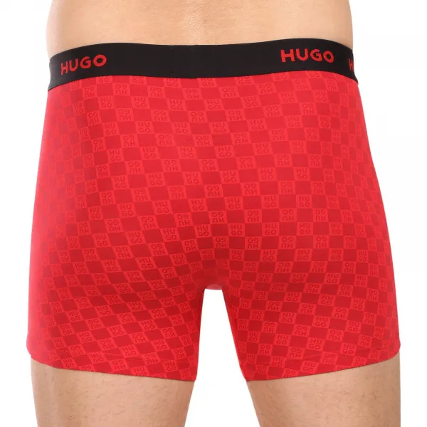 3PACK pánske boxerky HUGO viacfarebné (50532559 966) M, trenky