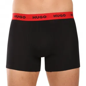 3PACK pánske boxerky HUGO viacfarebné (50532559 966) M, trenky