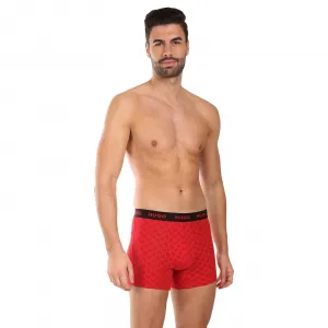 3PACK pánske boxerky HUGO viacfarebné (50532559 966) M, trenky