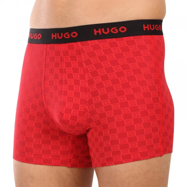 3PACK pánske boxerky HUGO viacfarebné (50532559 966) M, trenky