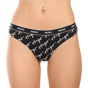 3PACK dámske tangá HUGO viacferbná (50495870 997) M