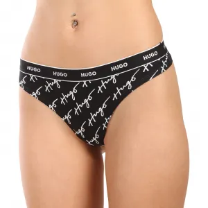 3PACK dámske tangá HUGO viacferbná (50495870 997) M