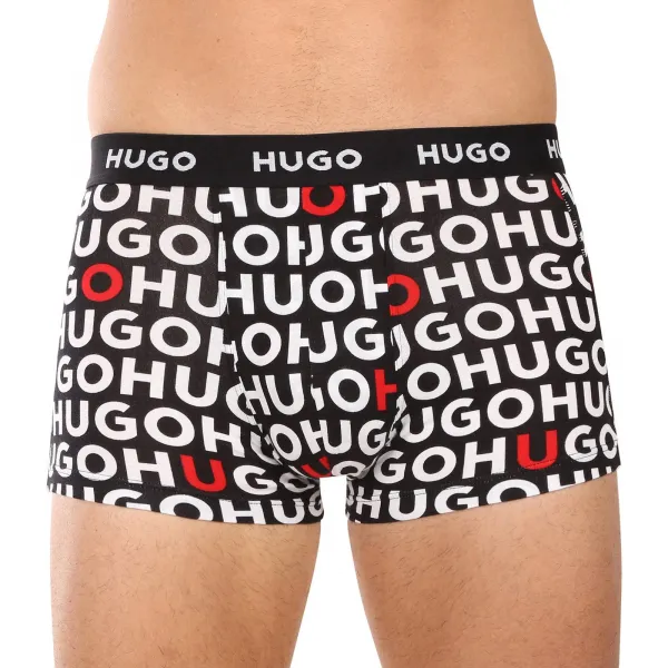 3PACK pánske boxerky HUGO viacfarebné (50532550 963) M, trenky