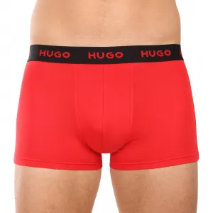 3PACK pánske boxerky HUGO viacfarebné (50532550 963) M, trenky