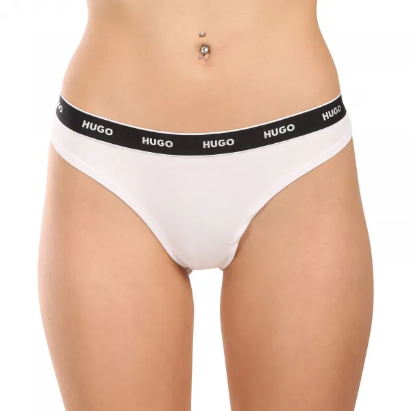 3PACK dámske tangá HUGO viacferbná (50495870 997) M