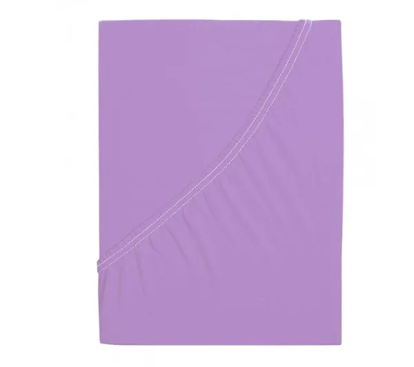 Jersey plachta z mako bavlny LUXORA 180x200 cm fialová