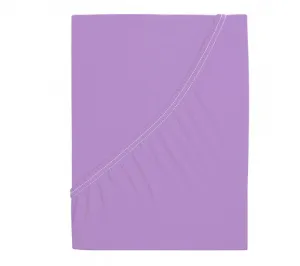 Jersey plachta z mako bavlny LUXORA 180x200 cm fialová
