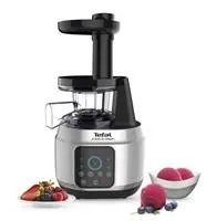 Tefal Juice N' Clean ZC420E38 šnekový odšťavňovač, 150 W, 0.8 l, funkce zpětného chodu, funkce proti odkapávání