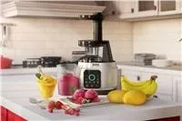 Tefal Juice N' Clean ZC420E38 šnekový odšťavňovač, 150 W, 0.8 l, funkce zpětného chodu, funkce proti odkapávání