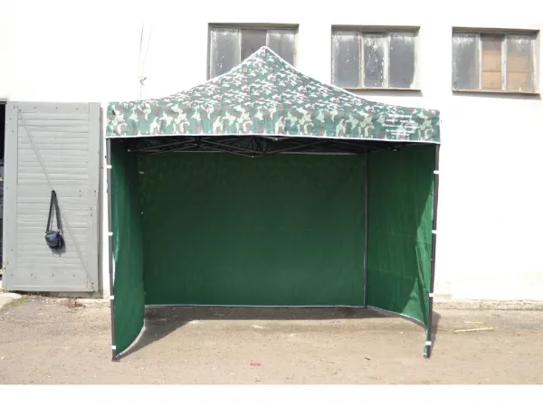 JAKS Nožnicový stan profi HQ 3 x 3 m maskáčový