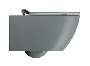 GSI - PURA závesná WC misa, Swirlflush, 36x55cm, agave dual-mat 881504