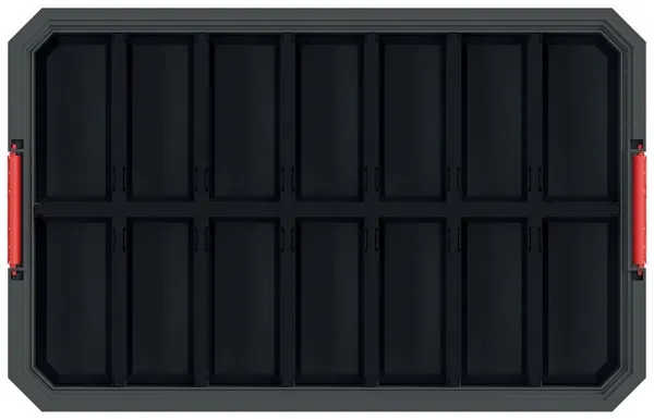 Prosperplast Dílenský box MODIXX 52 x 32,9 x 21 cm černo-červený