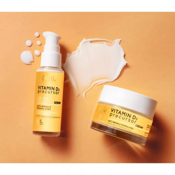 Delia Cosmetics Vitamin D3 Precursor denný krém proti vráskam 50 ml