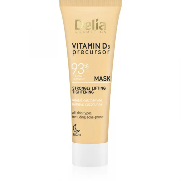 Delia Cosmetics Vitamin D3 Precursor liftingová maska na noc 50 m