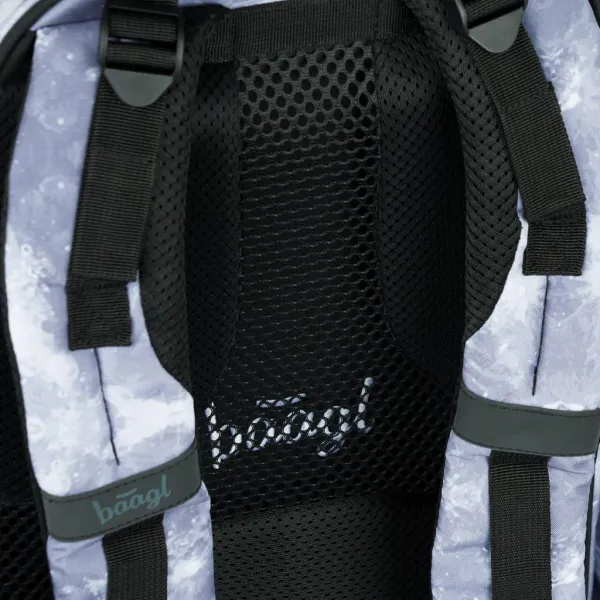 BAAGL Školský batoh Skate NASA Grey