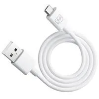 3mk datový kabel Hyper Cable USB-A/Micro USB 1.2m 5V 2,4A, bílá