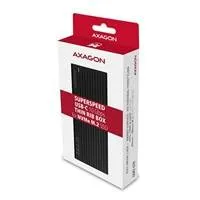 AXAGON EEM2-GTR, USB-C 3.2 Gen 2 - M.2 NVMe SSD kovový box THIN RIB