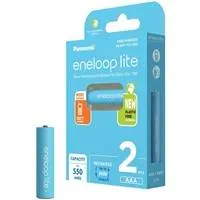 PANASONIC HR03 AAA 4LCCE/2BE ENELOOP LITE N, 550 mAh (Blistr 2ks)